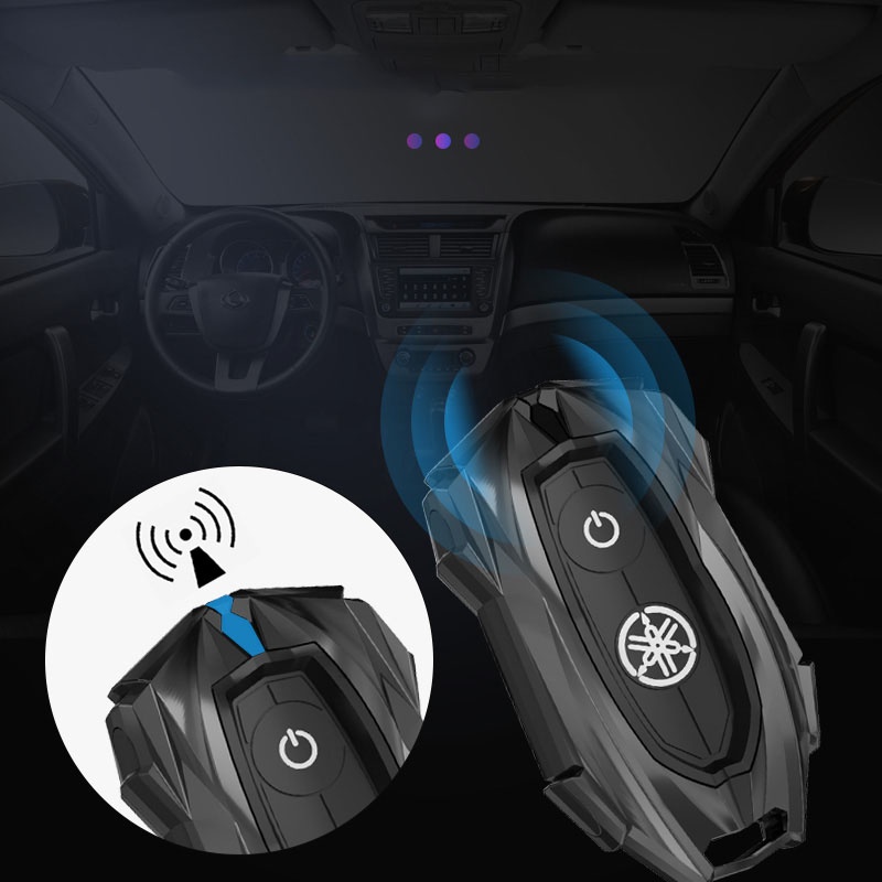 Ốp Bảo Vệ Chìa Khóa Xe Mô Tô Yamaha NVX 155 / Exciter Y16 AEROX 150/XMAX 300 /Nmax v2 freego Bằng Hợp Kim Kẽm