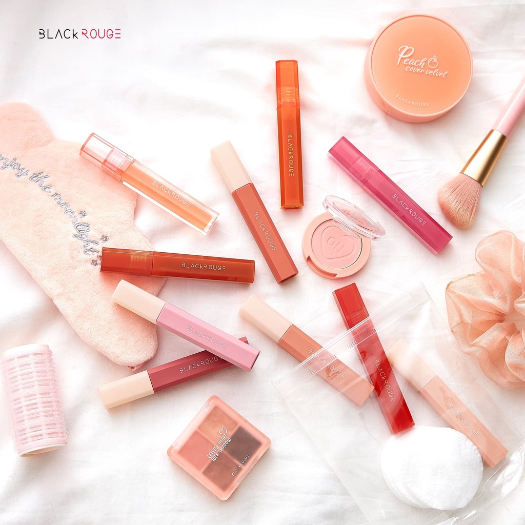 Son tint nhung nước BLACK ROUGE Half N Half tùy chọn