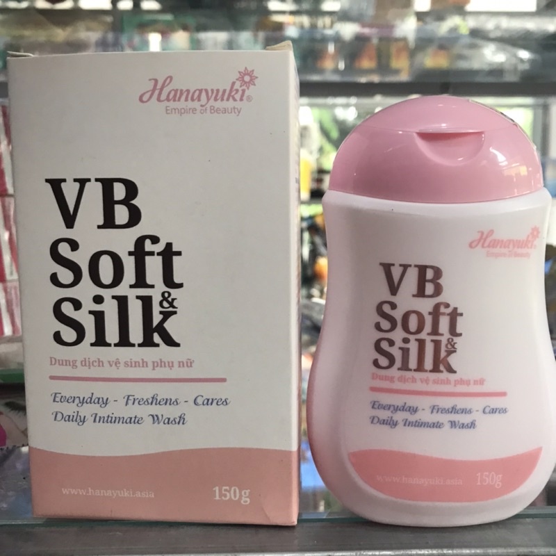 Dung dịch vệ sinh nam & nữ phiên bản màu hồng Hanayuki - VB Soft & Sil