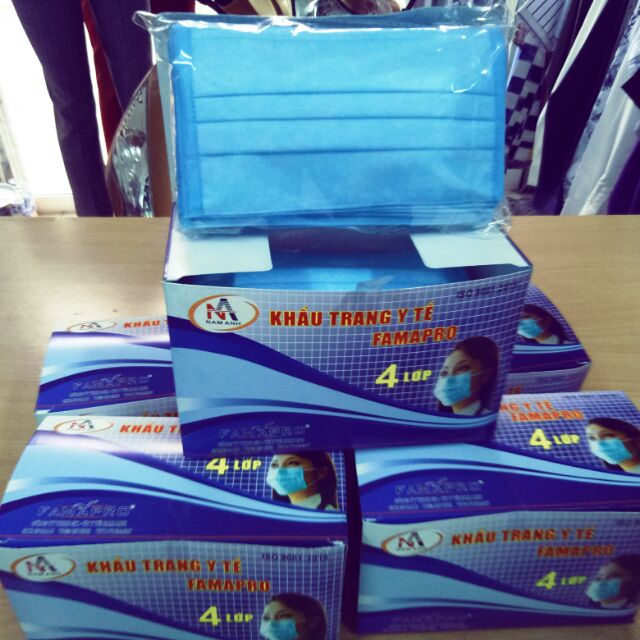 hộp  50c khẩu trang