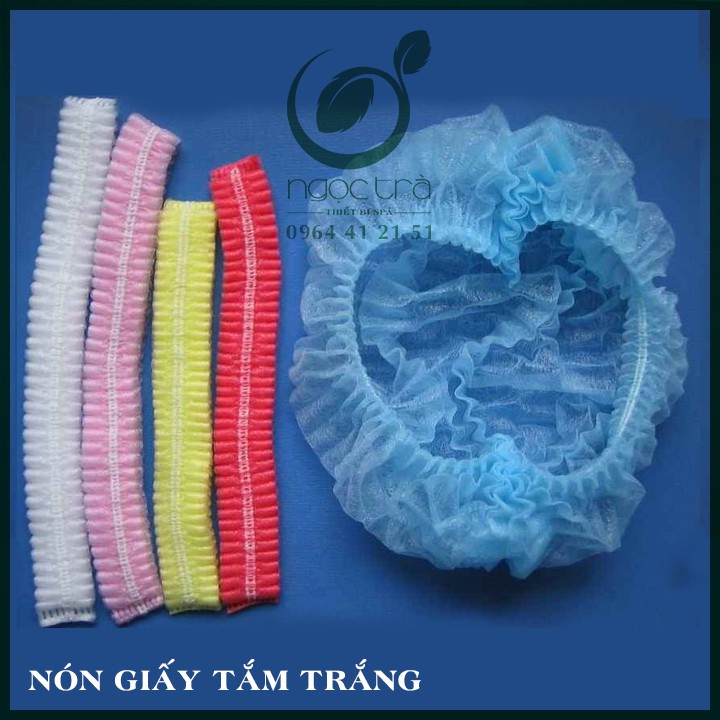 Nón Giấy Tắm Trắng