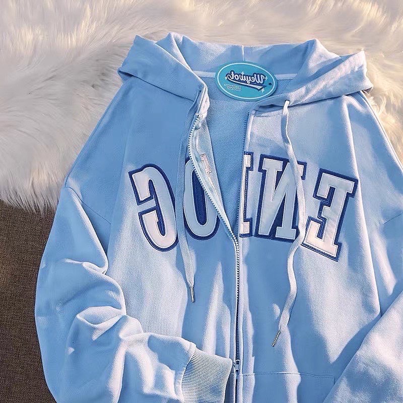 Áo Khoác Nỉ Ngoại Thêu Eniog PEONYB Unisex [FREESHIP]  Thun kiểu form rộng tay bồng mũ 2 lớp cá tính 3158 hàn quốc