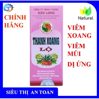 Xịt Viêm Xoang Viêm Mũi Dị Ứng Thanh Xoang Lộ Từ Thảo Dược - SẢN PHẨM BẢO LONG