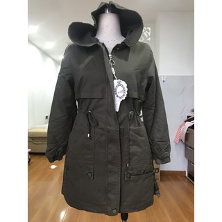 Áo khoác kaki parka nữ cao cấp