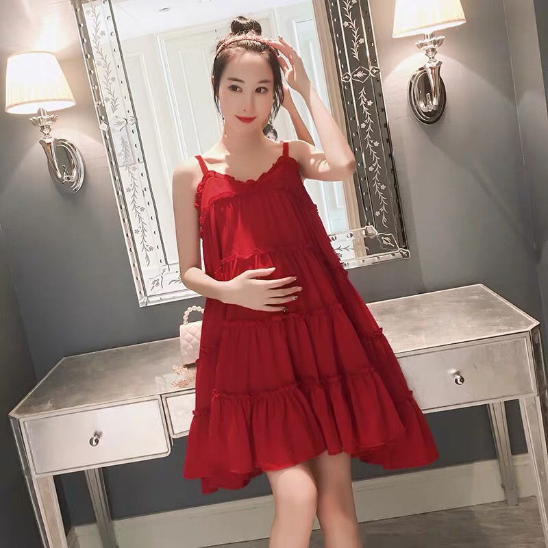 (HÀNG SẴN) Váy voan hoa dáng xòe dài cổ V tay phồng thắt eo nhẹ nhàng ngọt ngào mùa hè vintage (HÀNG MỚI 2021)ZQE