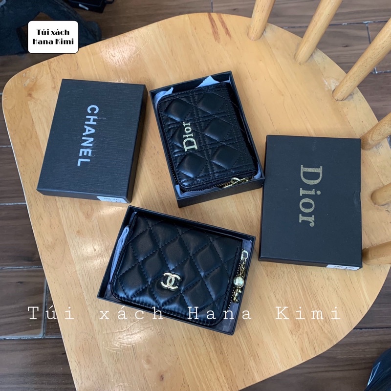 Ví bóp nữ mini kéo khoá FULL HỘP