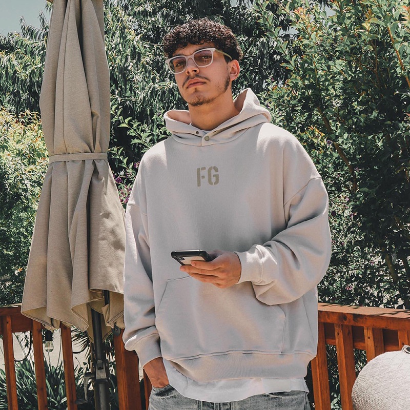 Áo hoodie FEAR OF GOD FG 7TH Collection bản cao cấp form âu, Áo khoác nỉ form rộng FOG unisex chất liệu nỉ bông oversize | BigBuy360 - bigbuy360.vn
