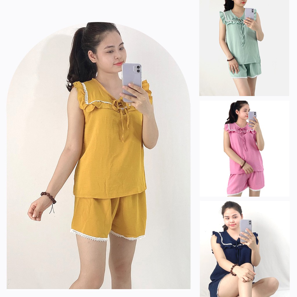 💥GIÁ RẺ 💥Bộ Đũi Nữ Phối Ren F712 - Free Size( 40kg - 55kg)