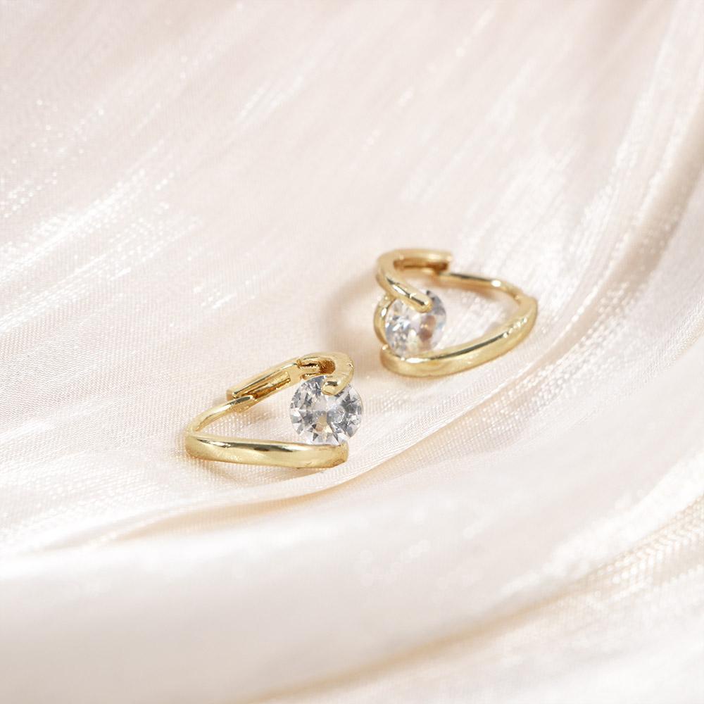 Khuyên Tai Vòng Xoắn Nhỏ Thời Trang Cá Tính Cho Nữ