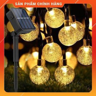 Dây đèn nháy led bông tuyết sử dụng năng lượng mặt trời 5 mét / 12 mét - Bảo hành 1 năm - 5 mét 12 mét - 3 màu lựa chọn