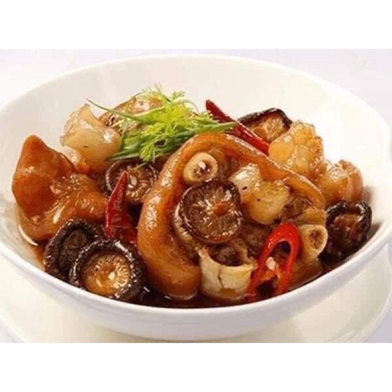 Bắp giò heo cắt khoanh