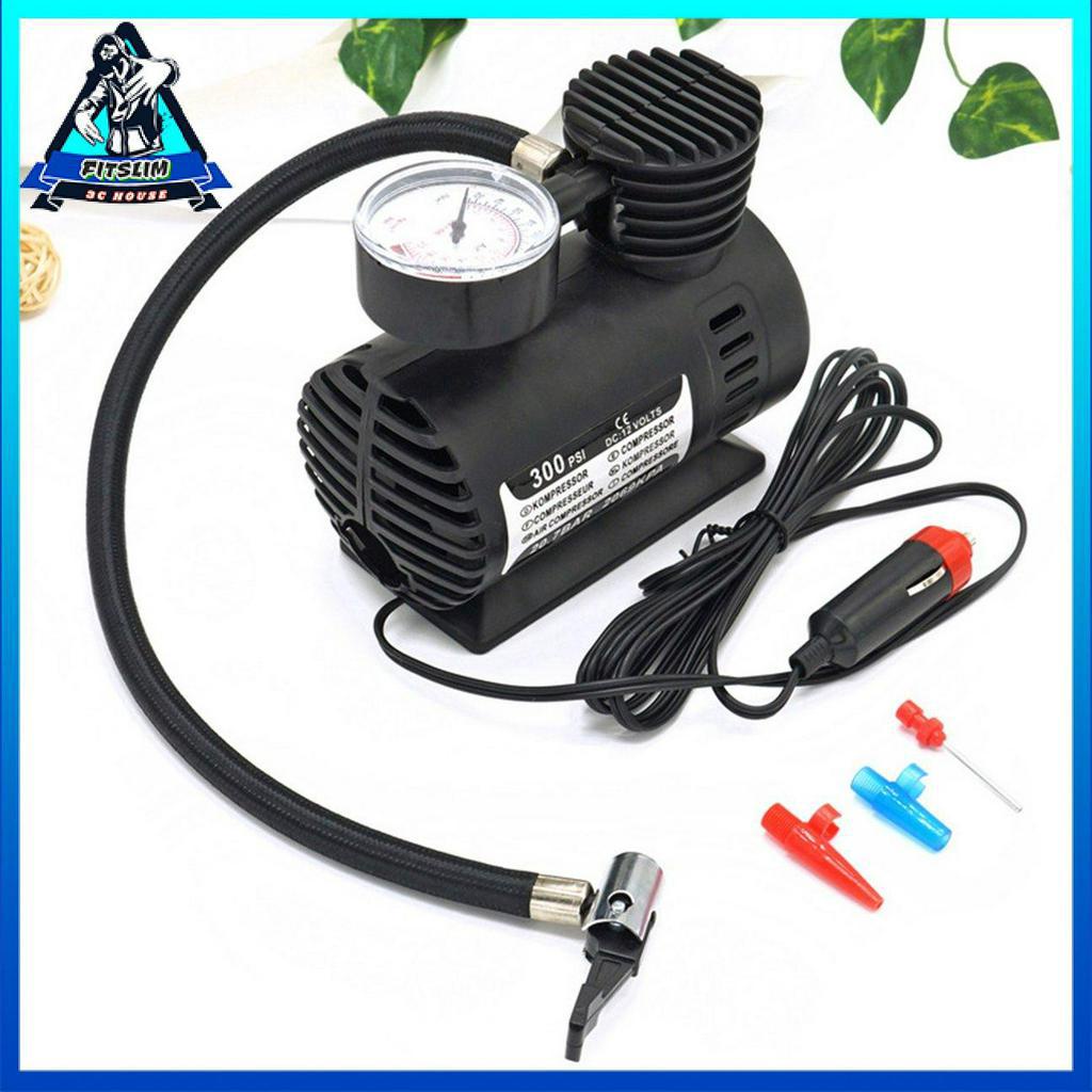 Máy bơm lốp xe hơi mini nén khí 12V