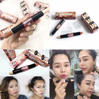 📢📢📢 TẠO KHỐI ĐA NĂNG DẠNG THỎI 2 ĐẦU (highlight+ tạo khối) W7 CONTOUR STICK