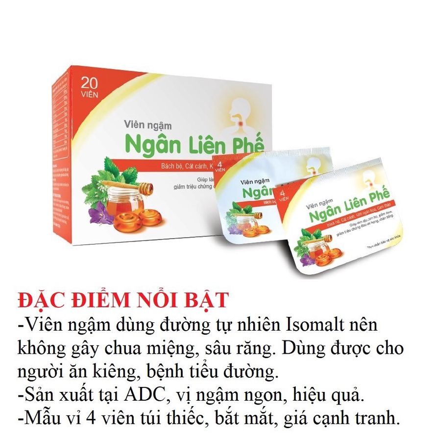 Viên ngậm ho NGÂN LIÊN PHẾ