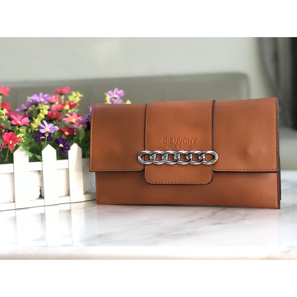 Túi ví cầm tay Q6118 (Sẵn màu vàng)
