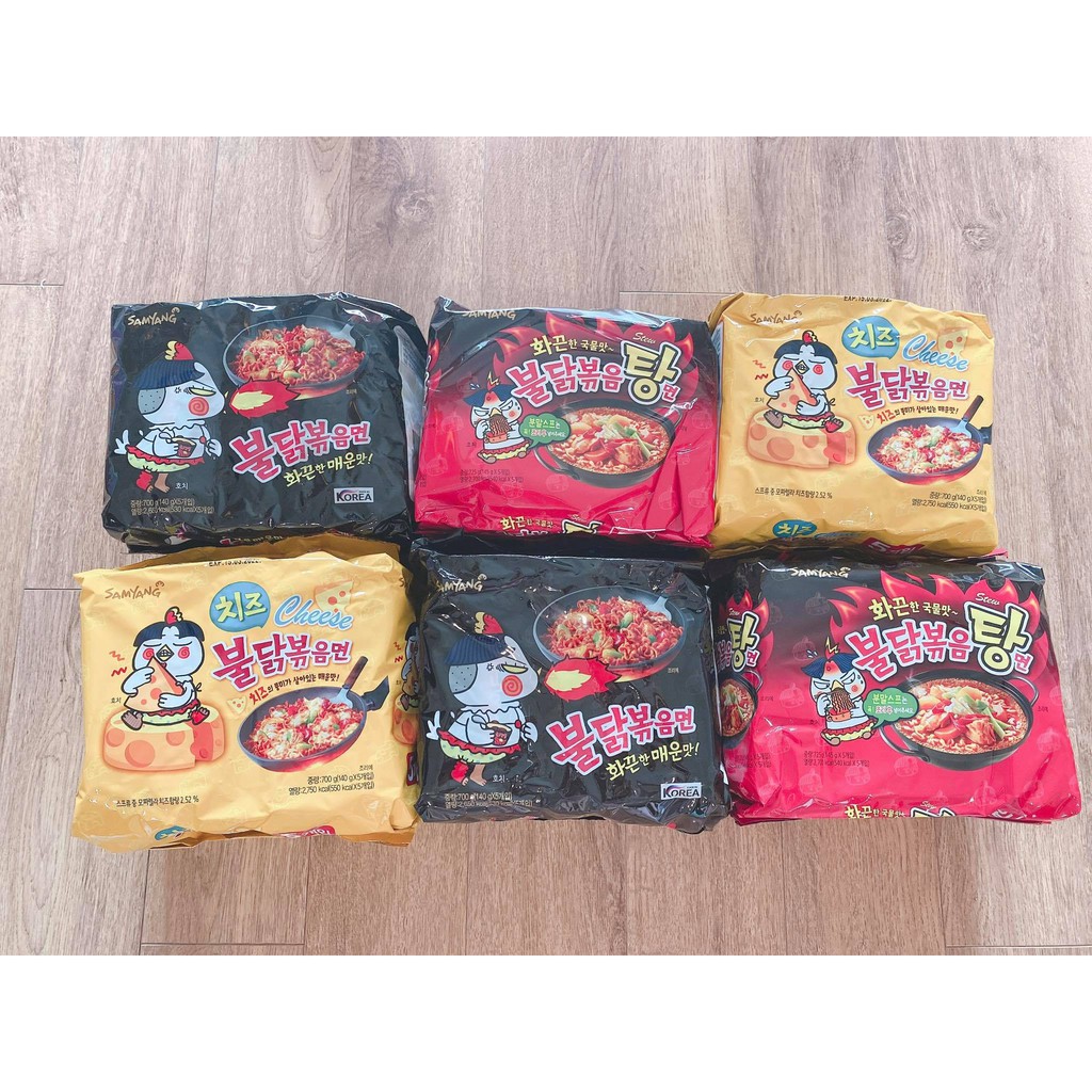 [TRANG ANH KOREA] Mì cay SamYang Hàn Quốc 140gr ( đủ vị)