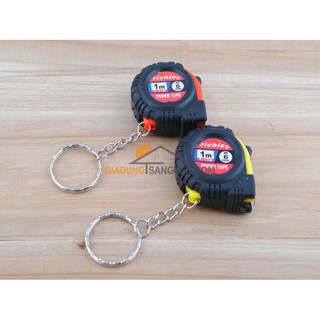 Móc khóa thước rút 1 mét