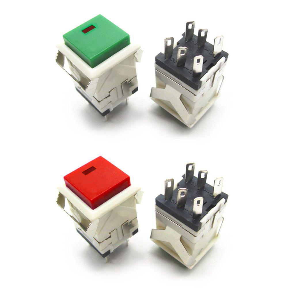 Set 10 Công Tắc Ấn Hình Vuông 6Pin 3A 250VAC Tự Điều Chỉnh