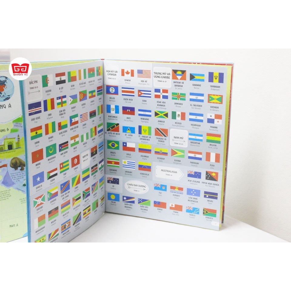 Sách - Atlas khổng lồ bằng tranh - Đinh Tị