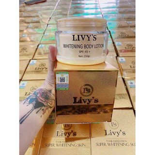 Kem Body Thái Livy's Siêu Trắng
