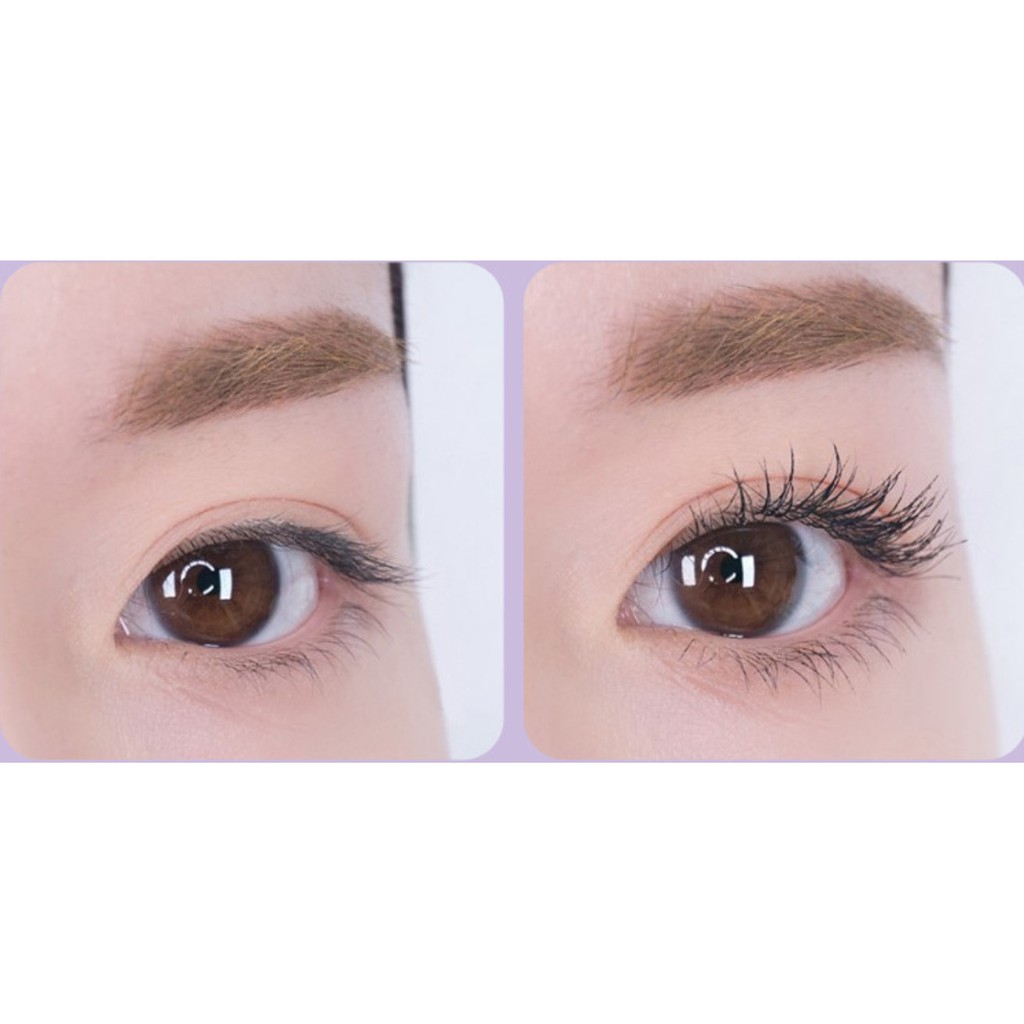 Ảnh thật  Mascara HOA TÍM 56737 nội địa mộng mơ siêu mảnh cute