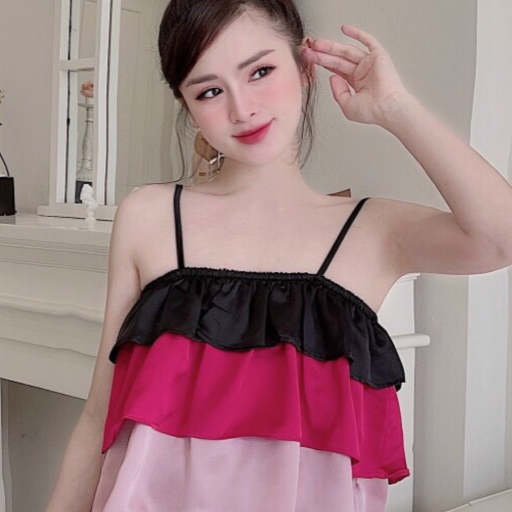 Bộ 2 Dây Tầng Siêu Xinh Chất Lụa Satin Mềm Nhẹ Mát Phom 45-58kg | BigBuy360 - bigbuy360.vn