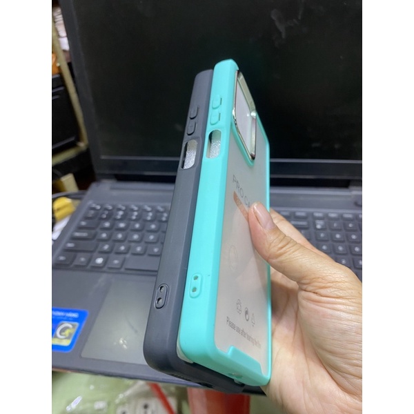 Ốp Xiaomi 11T / 11T Pro 5G / Mi 11T lưng trong viền màu viền nổi cao bảo vệ Camera .