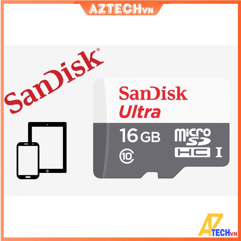 Thẻ nhớ SanDisk 128GB - 64GB - 32GB - 16GB micro SD Ultra Class 10 chính hãng