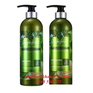 Cặp Dầu Gội Xả Grapefruit Bưởi Trị Rụng Tóc Cao Cấp - 850ml