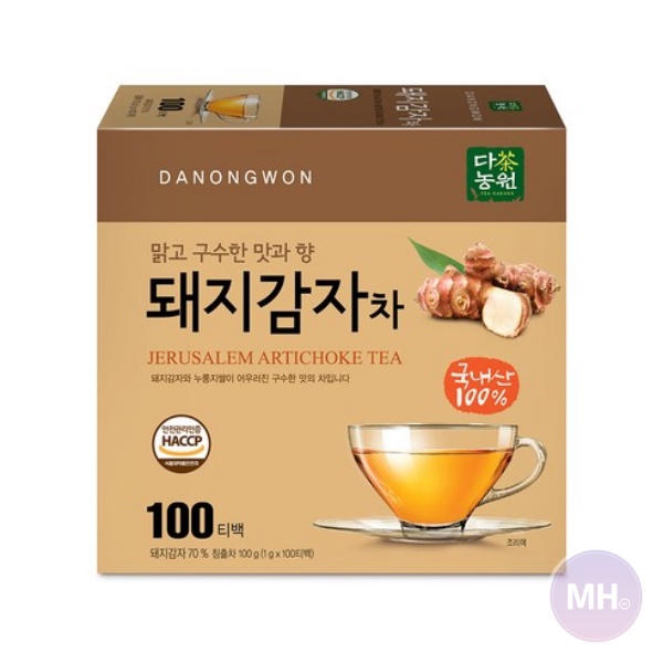 Danongwon Jerusalem Artichoke Tea 100T / Jerusalem Artichoke 70%, Nurungji 30%