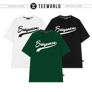 Áo thun Local Brand Teeworld Saigonese Basic Nam Nữ Trắng Đen Form Rộng Unisex