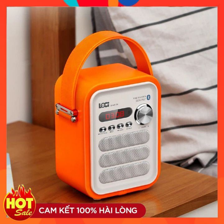 [FreeShip – Hàng chính hãng ] Loa Loci Cam nghe tiếng anh cho bé - Loa nghe mp3/ đài FM Loci P50