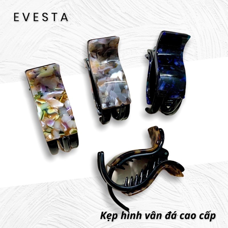 Kẹp Tóc Càng Cua 5 Răng và 3 Răng Cao Cấp Phong Cách Hàn Quốc Thời Thượng Đẹp Mắt ( Chống Gãy )