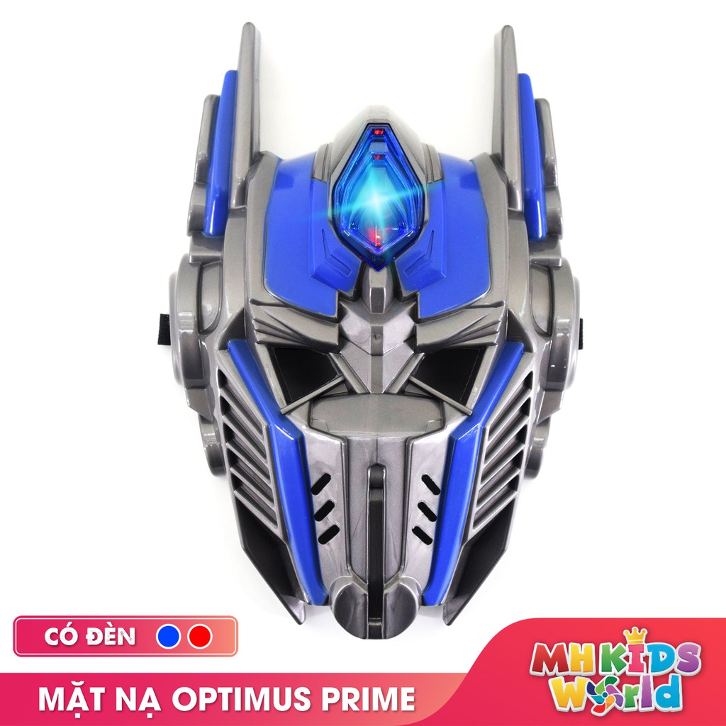 Mặt nạ hóa trang Optimus Prime đồ chơi hóa trang cosplay halloween chơi sinh nhật cho trẻ em lứa tuổi 3+ nhựa PP an toàn