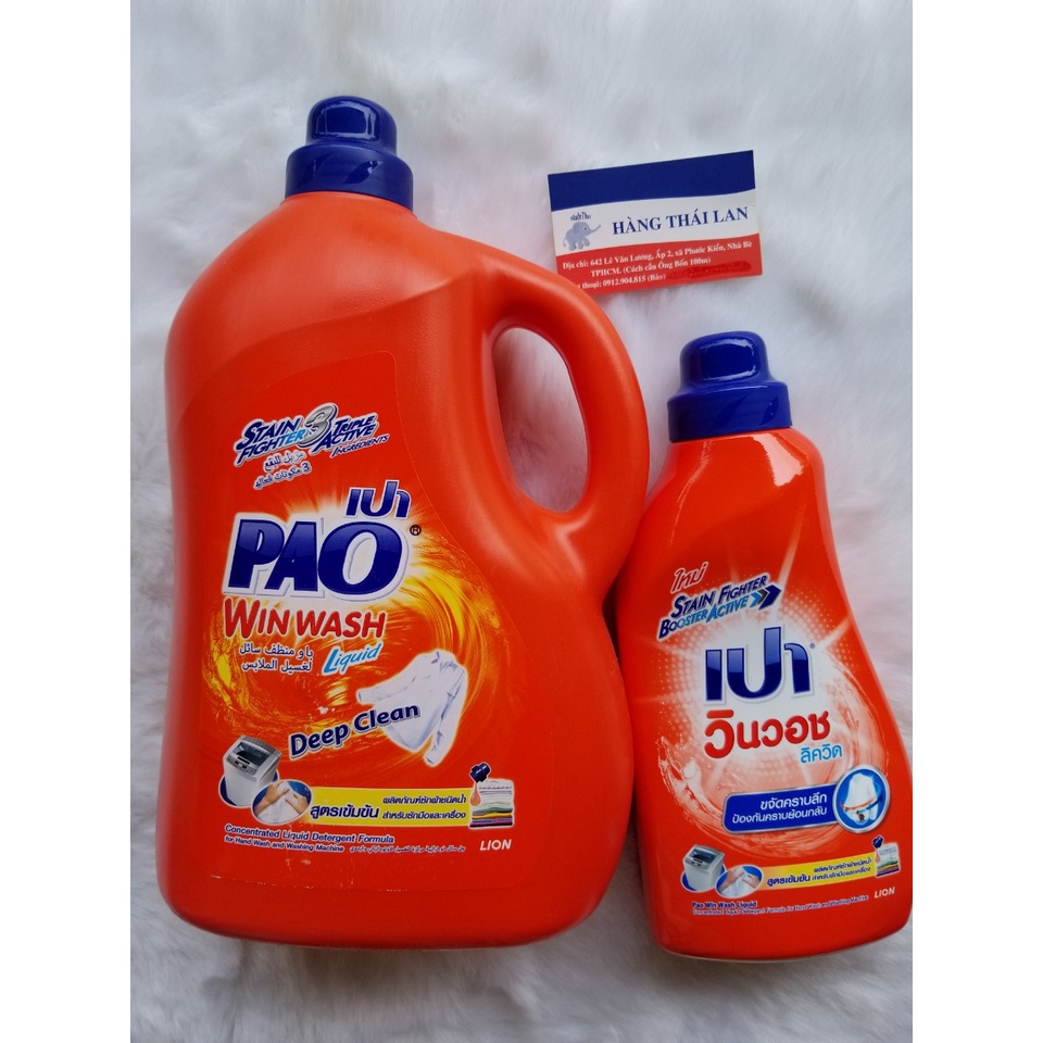 [HCM]Nước giặt Pao Thái Lan can 3000ml