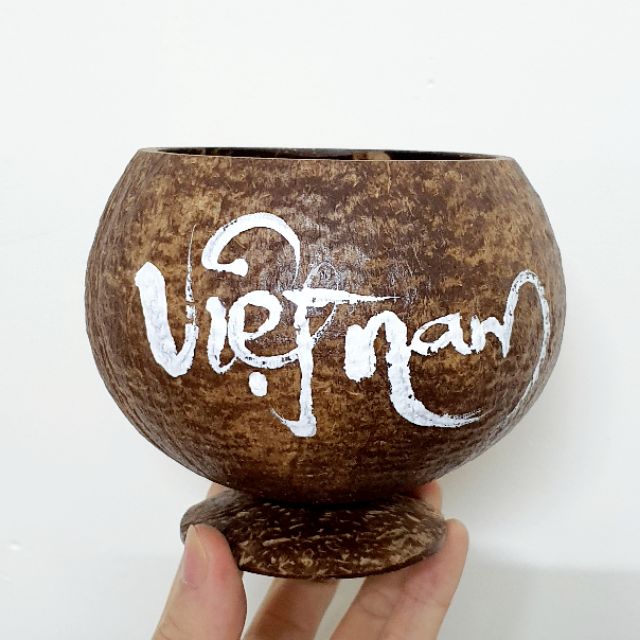 Gáo dừa đựng mứt - các loại hạt