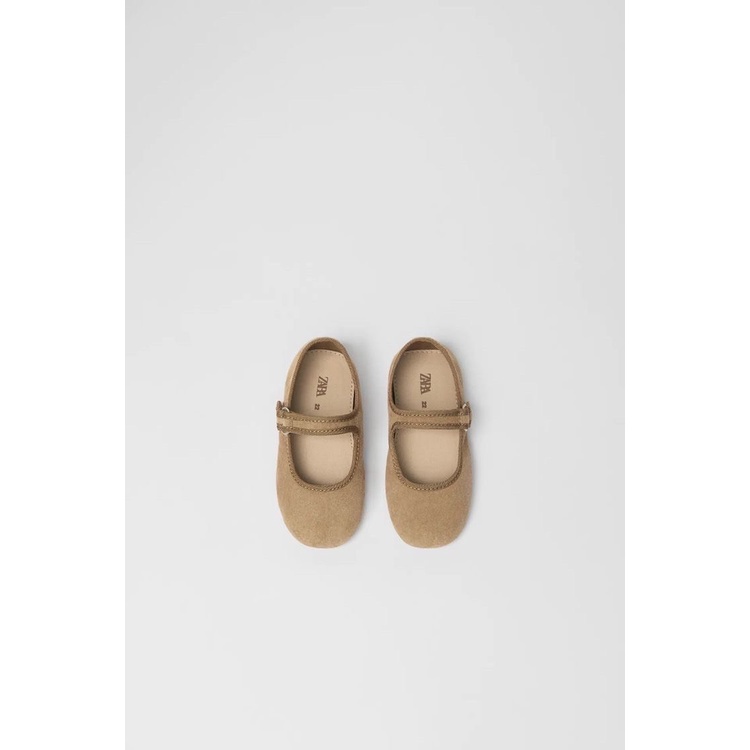 Giày búp bê da lộn Zara 3 màu BG