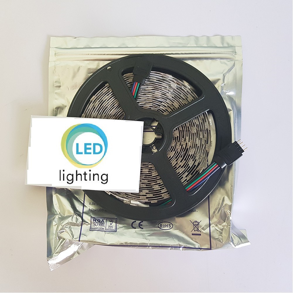 Led dây nhiều màu RGB 5050 12V - Loại trần có keo 2 mặt