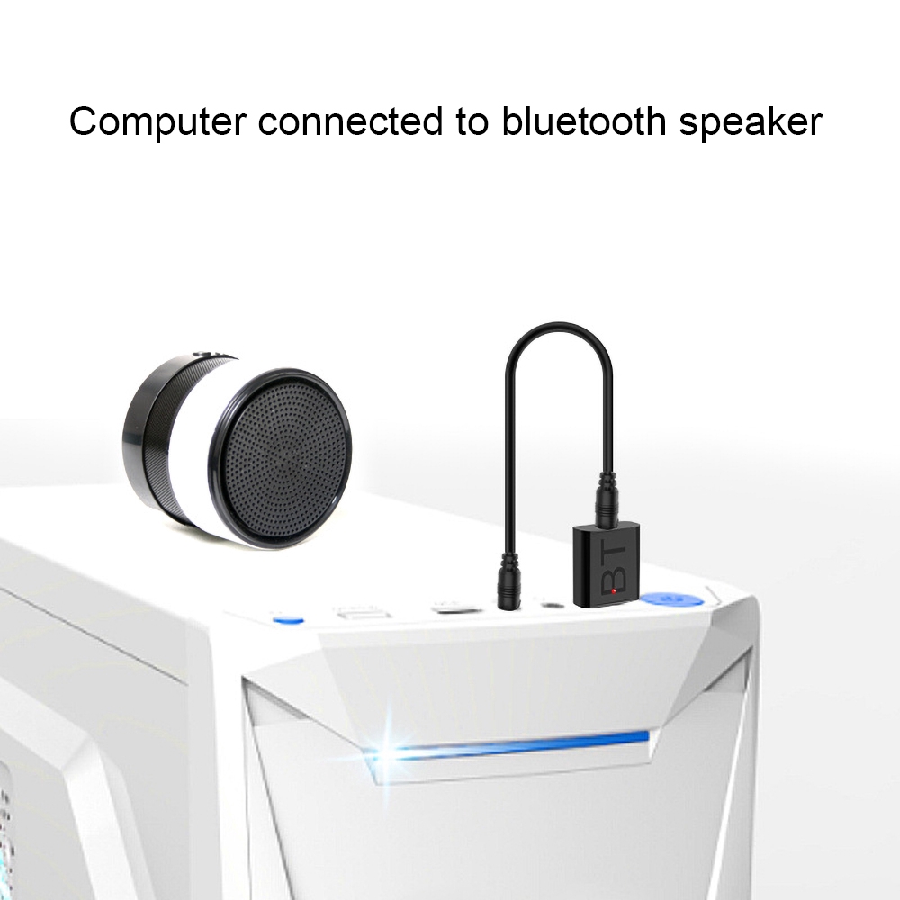 2 In 1 Bluetooth 5.0 Audio Receiver Transmitter 3.5MM Jack AUX USB Stereo Music Wireless Adapter Converter