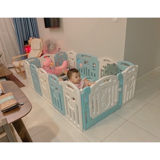 💘(Hỏa tốc 2H) Bộ quây cũi Nhựa Gấp Gọn nguyên sinh Tặng Thảm,Bóng (GIAO 2H HCM) .