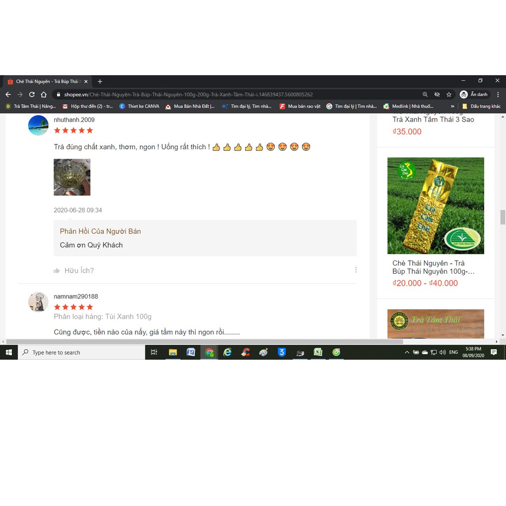 Chè Thái Nguyên Móc Câu 500g - Trà Thái Nguyên Đặc Sản - Trà Xanh Tâm Thái - Chè búp Thái Nguyên 500g | BigBuy360 - bigbuy360.vn