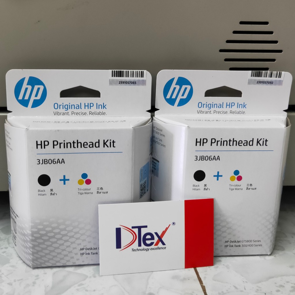 Đầu in HP GT51/GT52 2-pack Black/Tri-color (3JB06AA) - Hàng chính hãng
