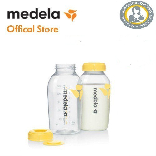 Bình trữ sữa Medela bộ 2 bình loại 250ml