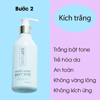 Bộ sản phẩm trắng da Skin Aec