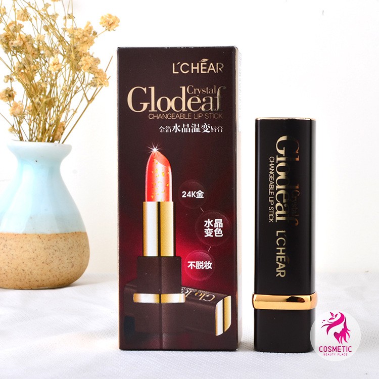 Son Thạch L'CHEAR Crystal Glodeaf Changeable Lip Stick Dưỡng Môi Có Màu P585