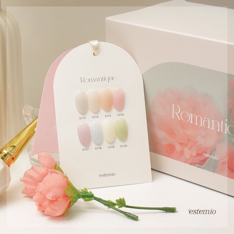 Sơn gel Estemio chính hãng Hàn Quốc set Romantique