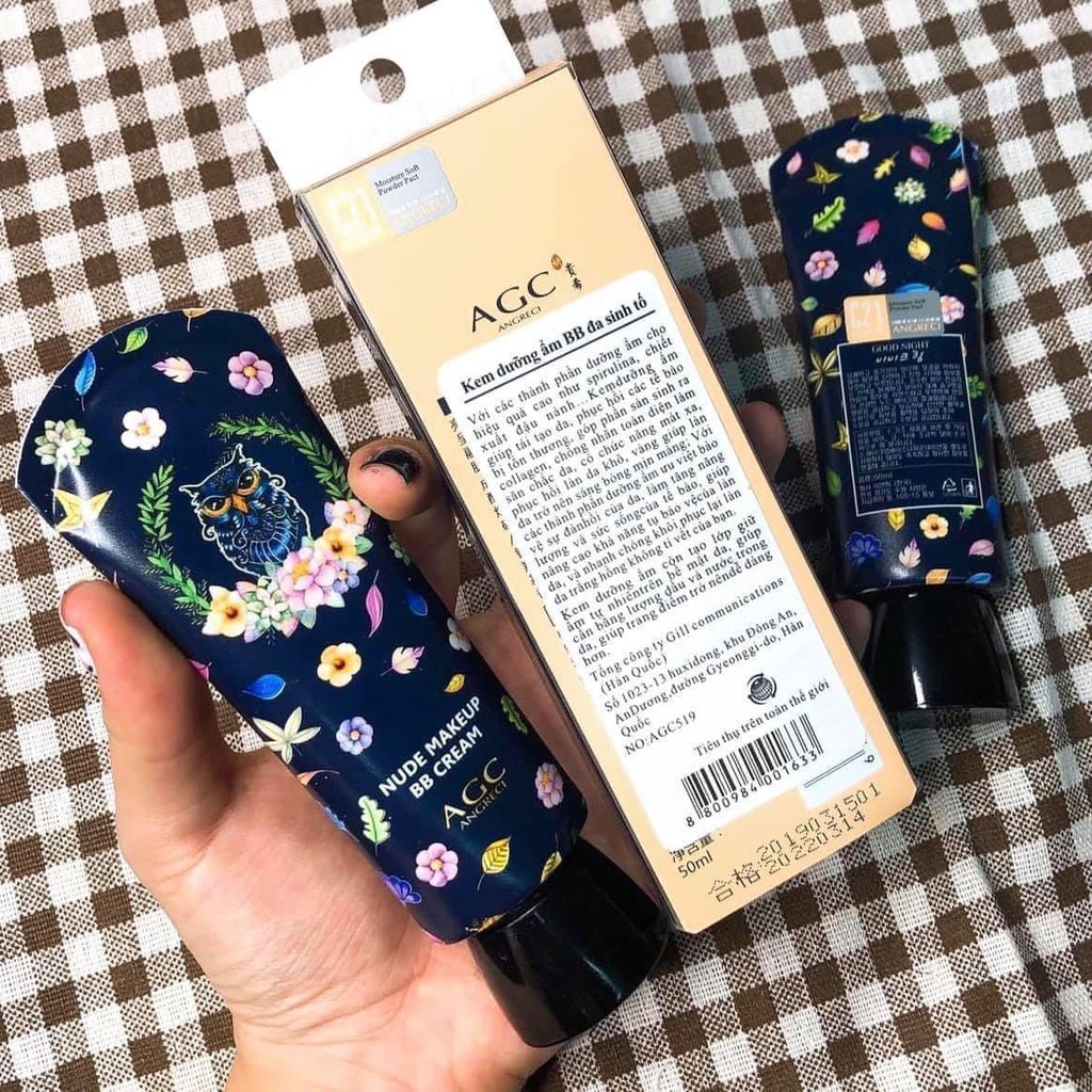Kem nền AGC cú mèo, kem nền dưỡng ẩm làm sáng da tự nhiên | BigBuy360 - bigbuy360.vn