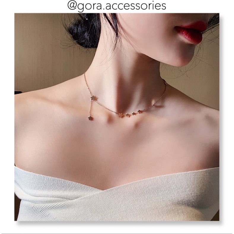 Dây chuyền GORA BYEOL phong cách Hàn Quốc