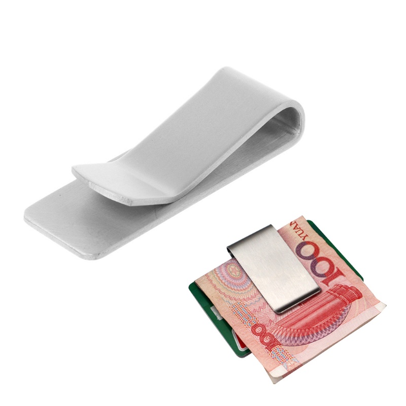 Kẹp Tiền / Thẻ Tín Dụng Bằng Thép Không Gỉ