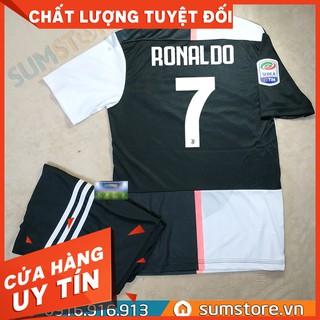 [Free in tên+ Free ship]Bộ quần áo Ronaldo Phiên Bản Đặc Biệt - Đồ đá banh Juventus 2019